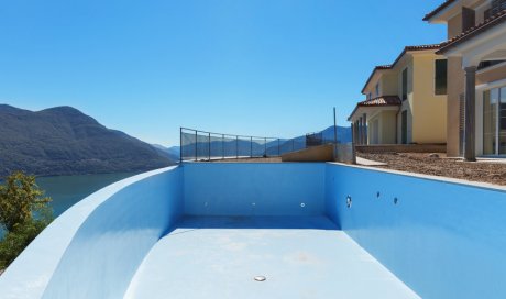 Terrassement pour construction de piscine à Chambéry